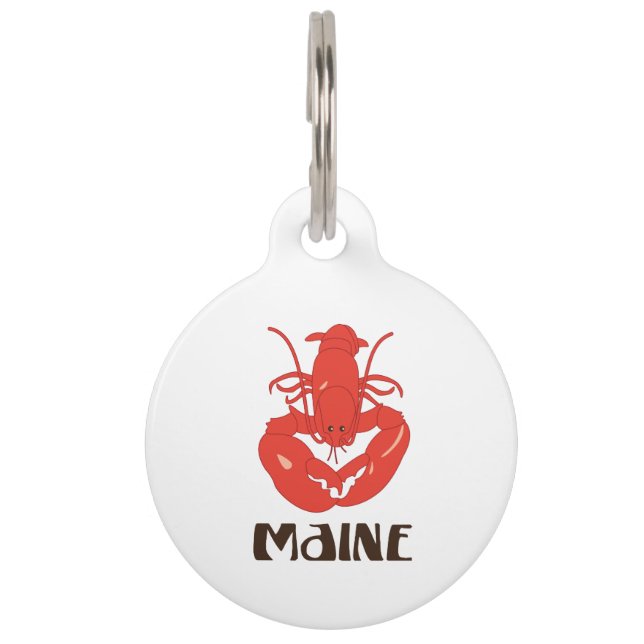 Maine-Hummer Haustiermarke (Vorderseite)