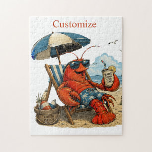 Maine-Hummer-Sommer-Spaß Thunder_Cove Puzzle