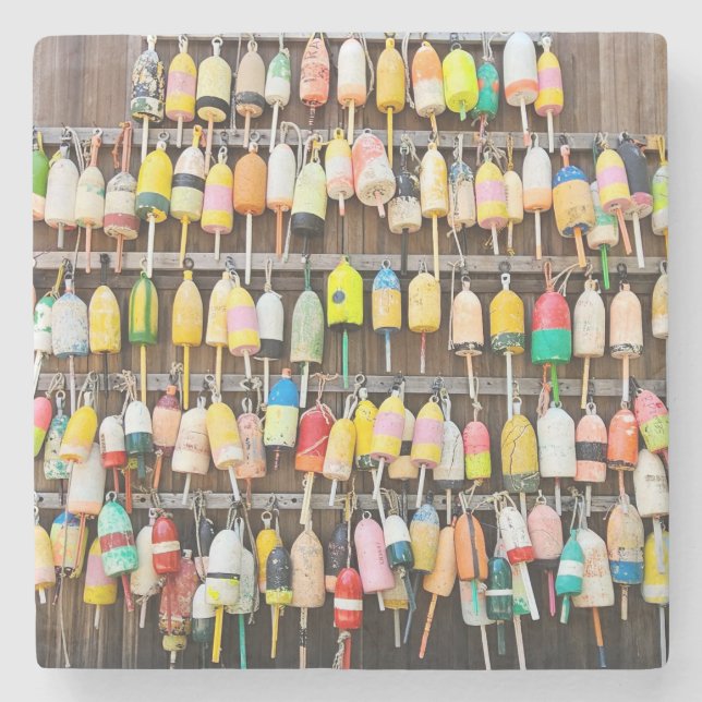 Maine Humster Buoys Untersetzer Set (Vorderseite)