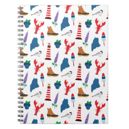 Maine-Icons Notizblock