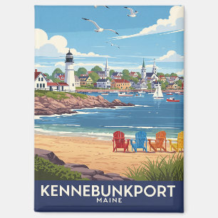 Maine Kennebunkport Travel Magnet