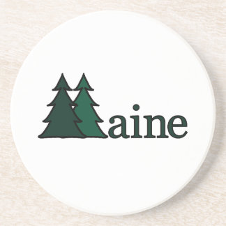 Maine-Kiefern-Baum-Untersetzer Getränkeuntersetzer