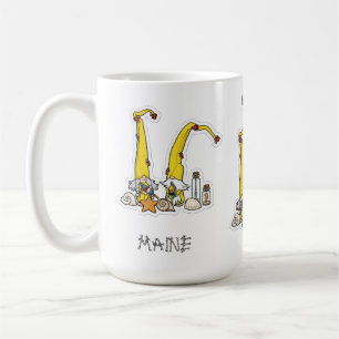 Maine-Küste - Willkommen-Gnom  Kaffeetasse