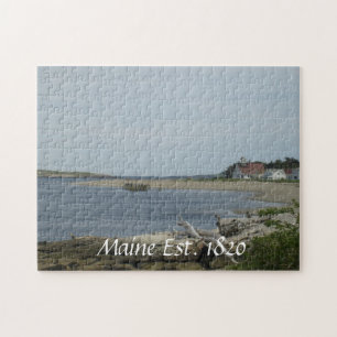 Maine-Küsten-Puzzlespiel Puzzle