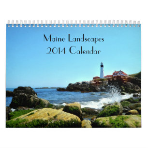 Maine-Landschaftskalender 2014 Kalender