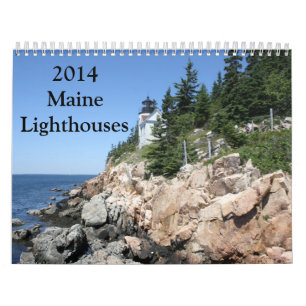 Maine-Leuchtturm-Kalender 2014 Kalender
