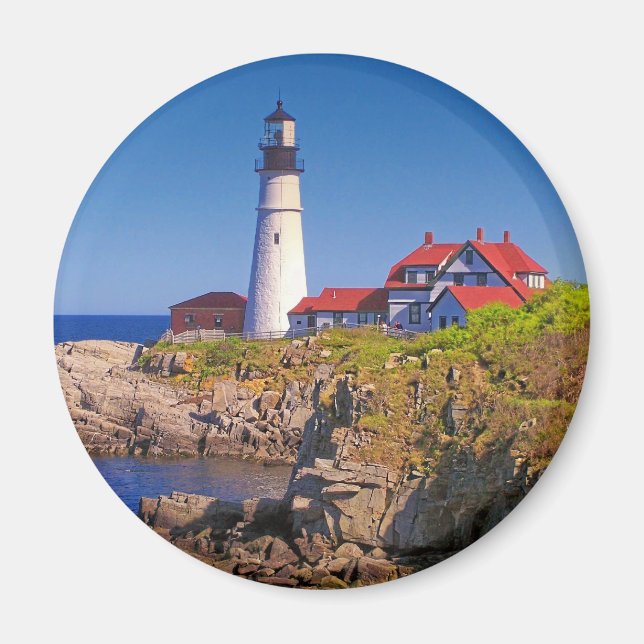 Maine Lighthouse 10 Magnet (Vorne)