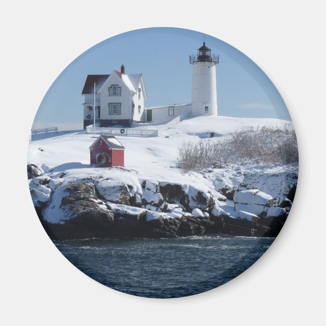 Maine Lighthouse 4 Magnet (Vorne)