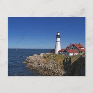 Maine Lighthouse 8 Postkarte