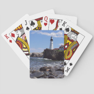 Maine Lighthouse Spielkarten