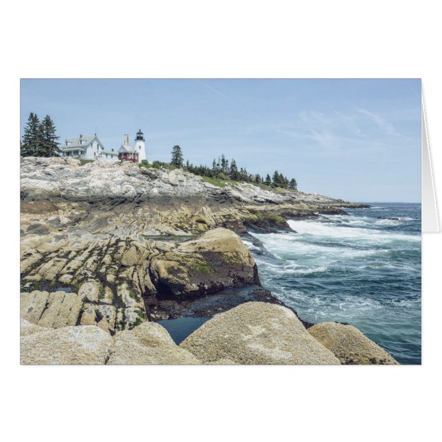 Maine Lighthouses Pemaquid Point (Vorderseite (Horizontal))
