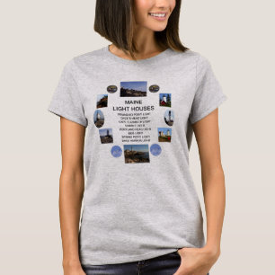 Maine Lighthouses  T-Shirt
