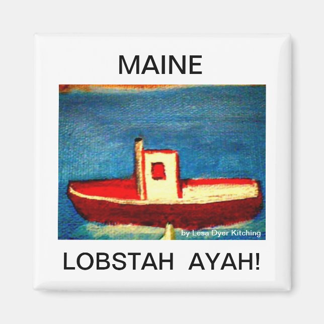 Maine Lobstah Magnet (Vorne)