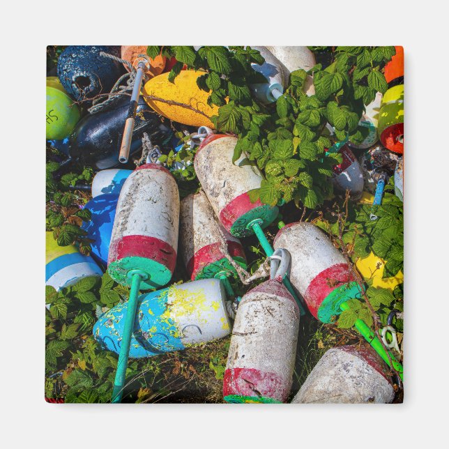 Maine Lobster Buoys Magnet (Vorne)