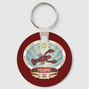 Maine Lobster Crest Schlüsselanhänger