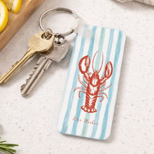Maine Lobster Fisherman Core Stripes Schlüsselanhänger