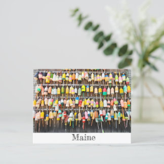 Maine Lobster Poster Postkarte