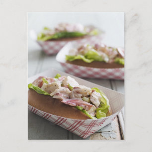 Maine Lobster Roll Postkarte