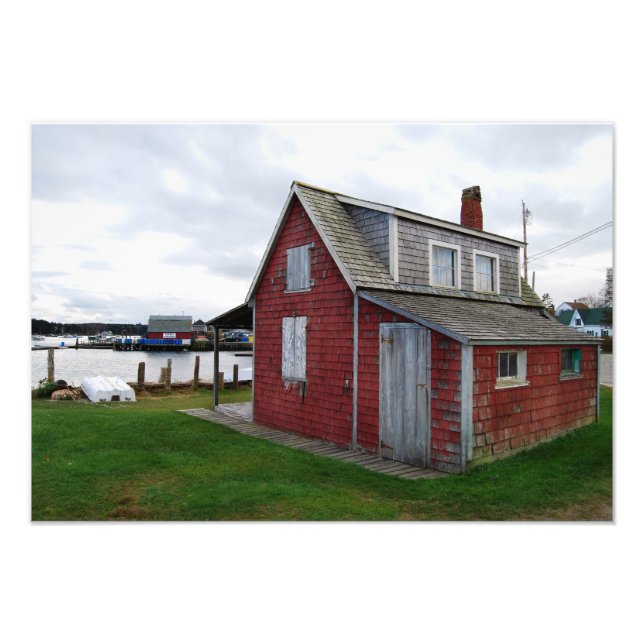 Maine Lobster Shack 19x13 Fotodruck (Vorne)