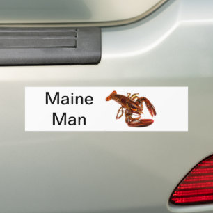 Maine Man Lobster Autoaufkleber