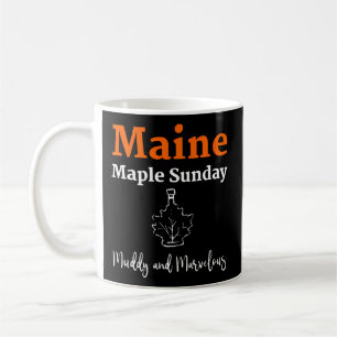 Maine Maple Sunday Muddy Sugar House Ahornleaf Sy Kaffeetasse