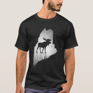 Maine Moose Jagd T-Shirt