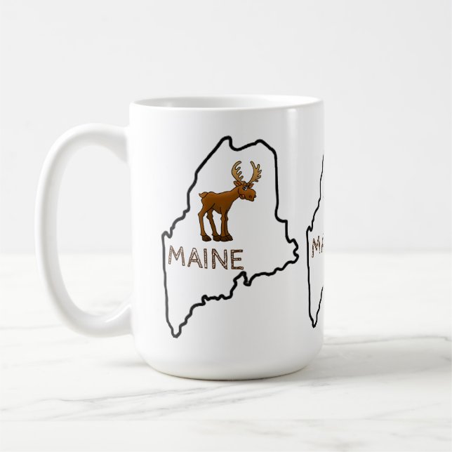 Maine Moose Kaffeetasse (Links)