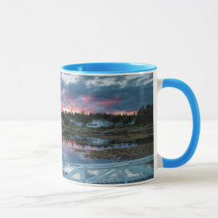 Maine, Newagen, Sonnenuntergang 2 2 Tasse