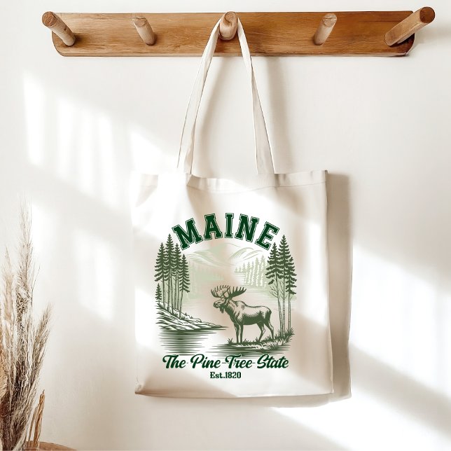 Maine Outdoor Adventure Landscape Tragetasche (Von Creator hochgeladen)