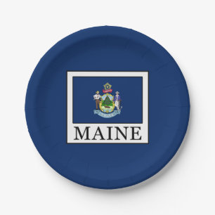 Maine Pappteller