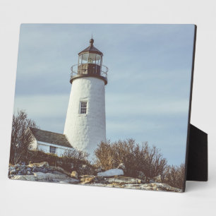 Maine Pemaquid Point Lighthouse Fotoplatte