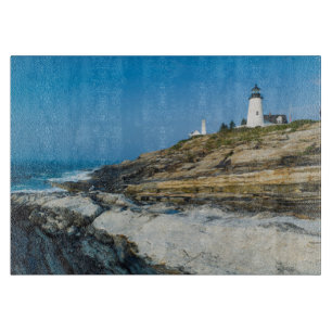 Maine, Pemaquid Point, Pemaquid Point Leuchtturm Schneidebrett