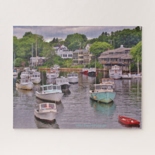 Maine Perkins Cove in Ogunquit Puzzle