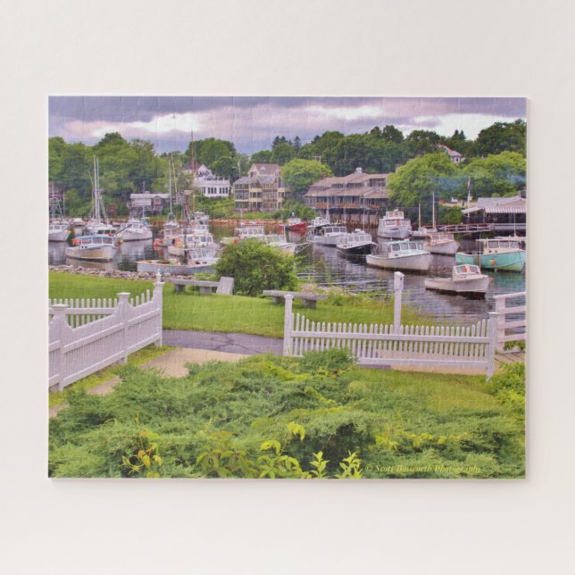 Maine Perkins Cove - Ogunquit Puzzle (Horizontal)