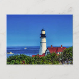 Maine Portland Head Light Foto Postkarte