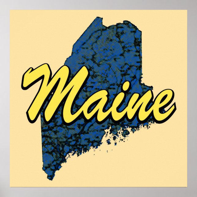 Maine Poster (Vorne)