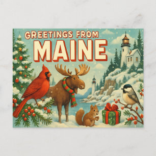 MAINE Postkarte