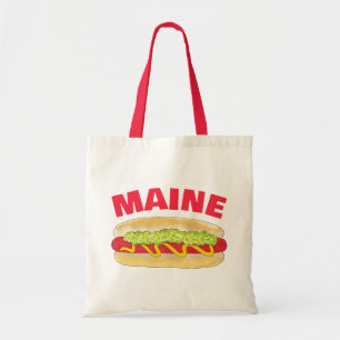 Maine Red Snapper Hotdog Portland ME Food Cookout Tragetasche