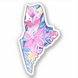 Maine - Sommeraufkleber - Lilly Inspiriert Aufkleber