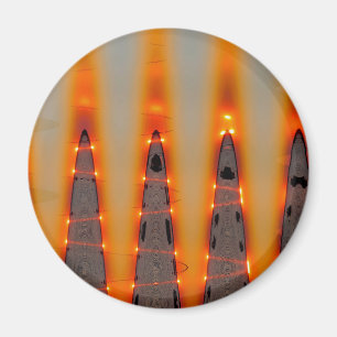 Maine-Sonnenuntergang Abstract1, 2018 (Foto)   Magnet