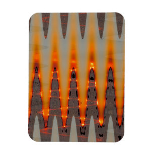 Maine-Sonnenuntergang Abstract1, 2018 (Foto)   Magnet