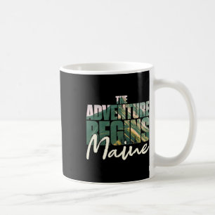 Maine-Souvenir Wandern Das Abenteuer Beginnt Campi Kaffeetasse