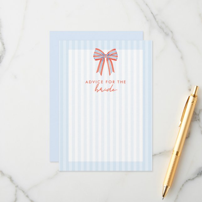 Maine Squeeze Coastal  Hinweiskarte (Vorderseite/Rückseite Beispiel)