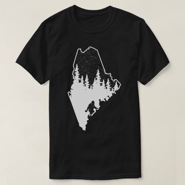 Maine Staat-Geschenk T-Shirt (Design vorne)
