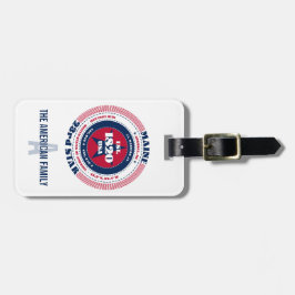 Maine Staat Personalisierte Gepäckmarke Gepäckanhänger