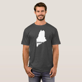 Maine-Staats-Vater-Shirt T-Shirt