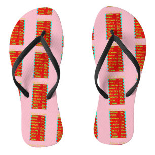 Maine-Stadtzeichen Thunder_Cove Flip Flops