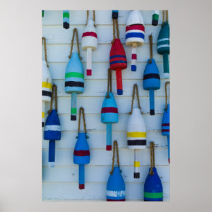 Maine, Stonington, dekorative Hummerbuys Poster