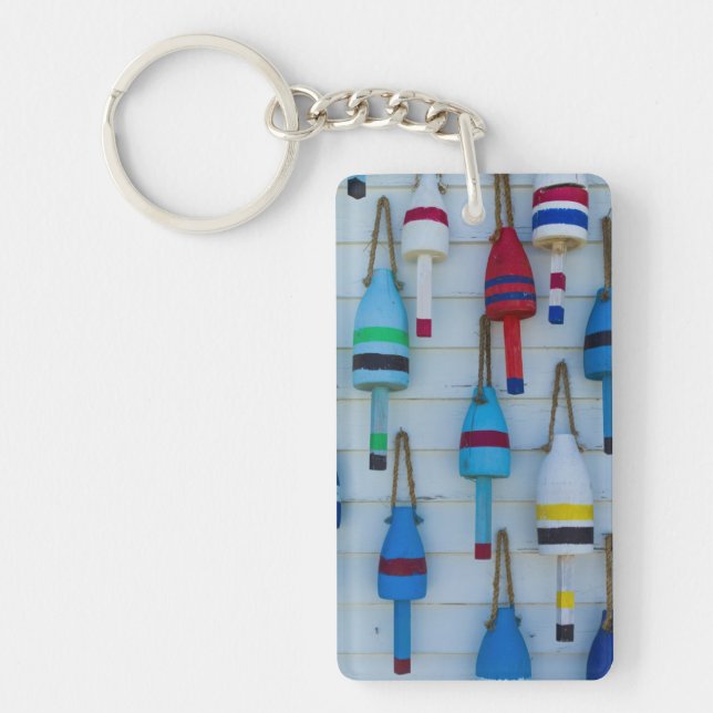 Maine, Stonington, dekorative Hummerbuys Schlüsselanhänger (Vorderseite)