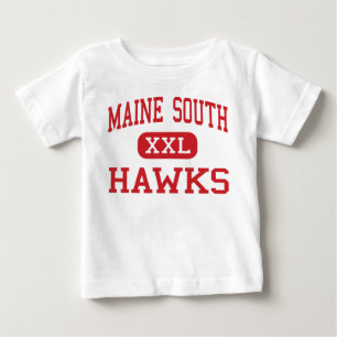 Maine-Süd- Falken - hohes - Park Ridge Illinois Baby T-shirt